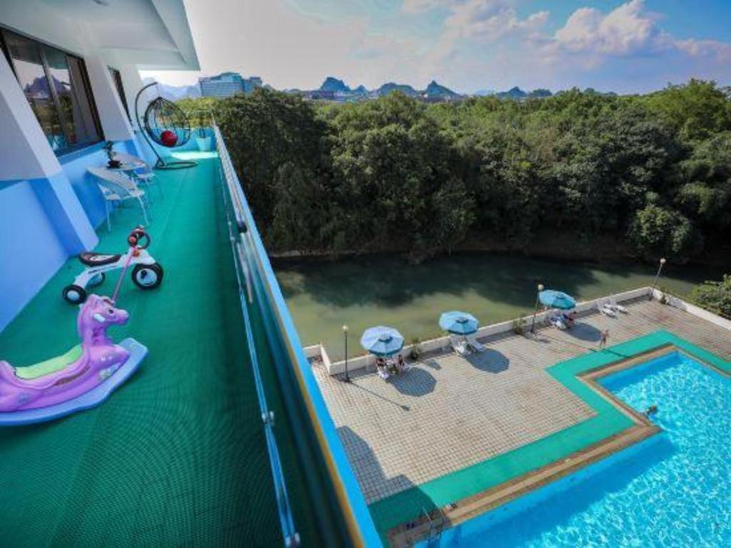 Guilin Grand Link Hotel מראה חיצוני תמונה